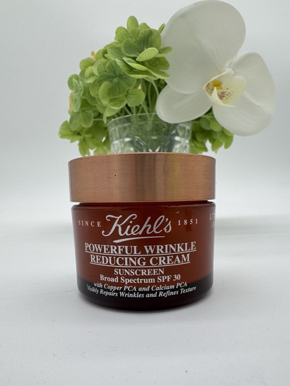 Kiehl's Powerful Wrinkle Reducing Cream Sunscreen SPF 30 - 1.7 oz / 50 mL New